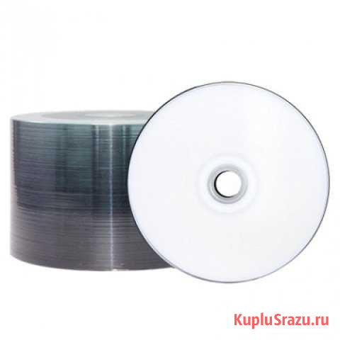Диски CD-R, DVD-R c поверхностью для печати и без Набережные Челны - изображение 1