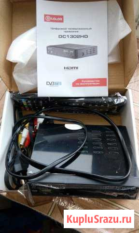 Тв приставка DVB-T2 D-color DC1302HD Нижний Новгород - изображение 1