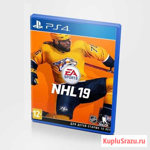 Диск с игрой NHL19 для PS4 Магнитогорск - изображение 1