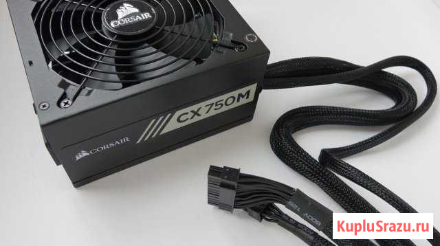 Блок питания Corsair CX750m 750w Челябинск - изображение 1