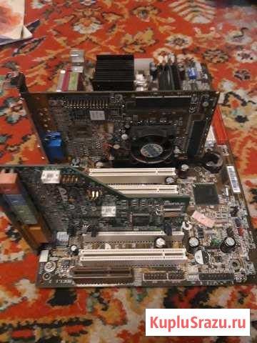 Материнка, проц, озу, видеокарта и звуковуха Нижний Новгород - изображение 1