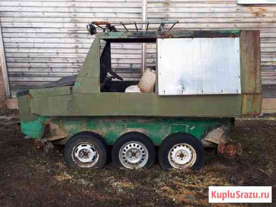 Вездеход гусеничный самоделка Кириши