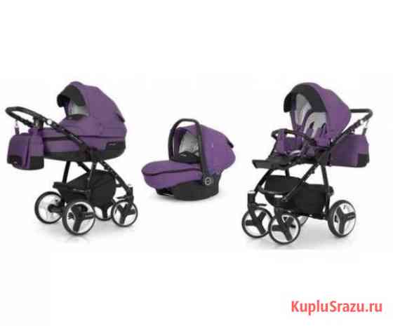 Коляска Riko Re-Flex 3в1 (цвет фиолетовый) Всеволожск