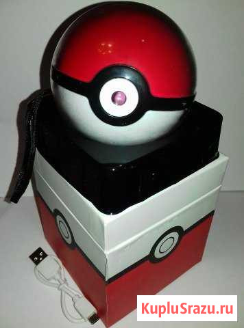 Внешний аккумулятор для телефона Pokeball Подпорожье - изображение 1