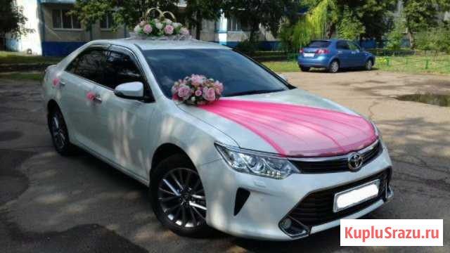 Прокат авто Белая Toyota Camry Астрахань - изображение 1