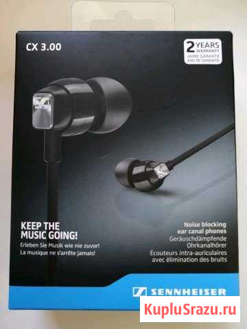 Наушники sennheiser CX 3.00 Нефтекамск - изображение 1
