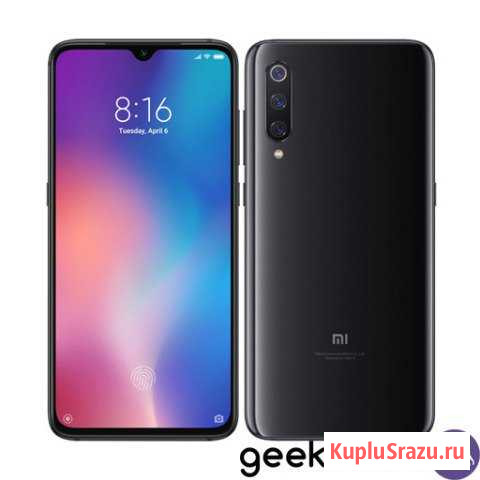 Смартфон Xiaomi Mi 9 6/64GB Piano Black Уфа - изображение 1
