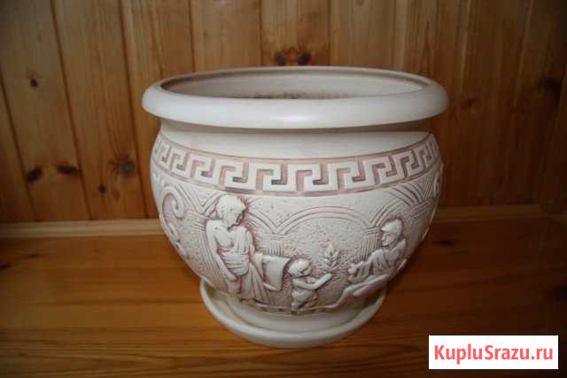 Керамический цветочный горшок Архангельск - изображение 1