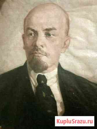 Ленин на холсте Муром