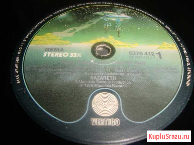 Nazareth/Close Enough For Rock n Roll 1st Press Сокол - изображение 1