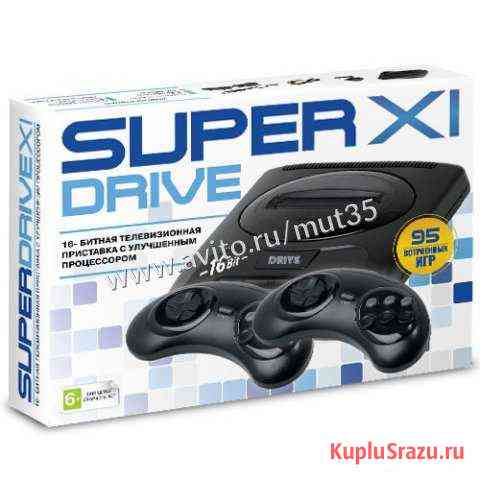 Сега Sega Super Drive 11 (95-in-1) Black Череповец