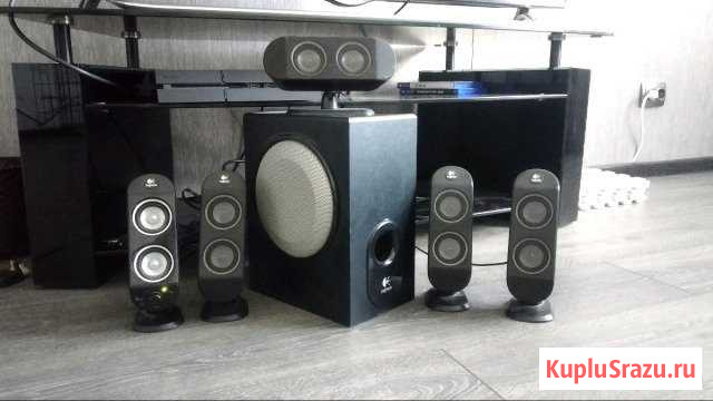 Колонки Logitech x-530 5.1 Череповец - изображение 1