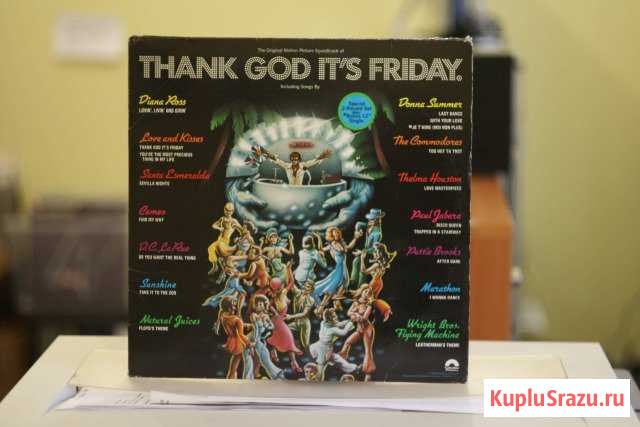 Пластинка - Thank God Its Friday 2LP (US) Череповец - изображение 1