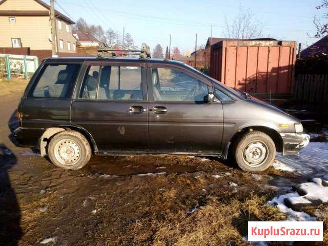 Nissan Prairie 2.0 МТ, 1990, универсал Усть-Кут - изображение 1