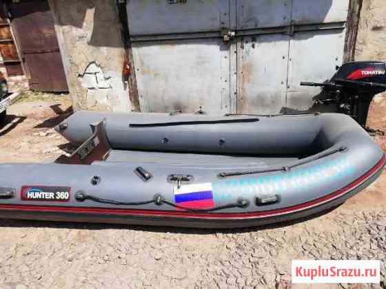 Лодка hunter 360 и мотор tohatsu 18л.с Братск