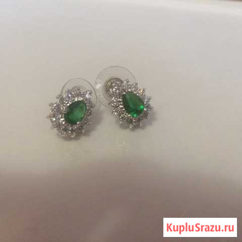 Серьги новые с камнями Иркутск - изображение 1
