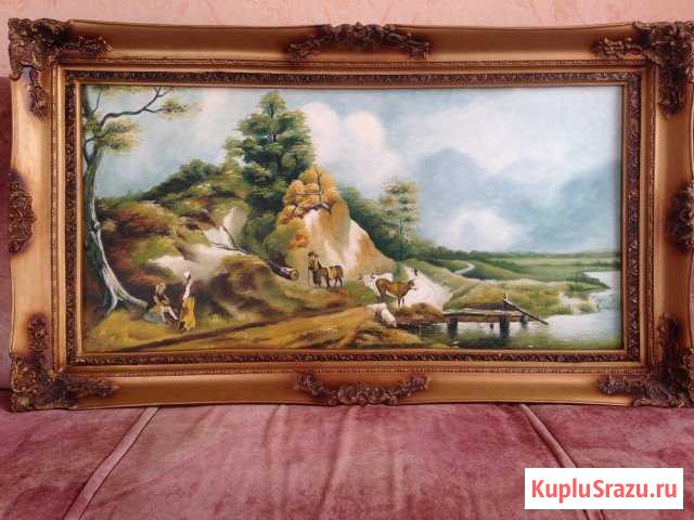 Картина масло Терек - изображение 1