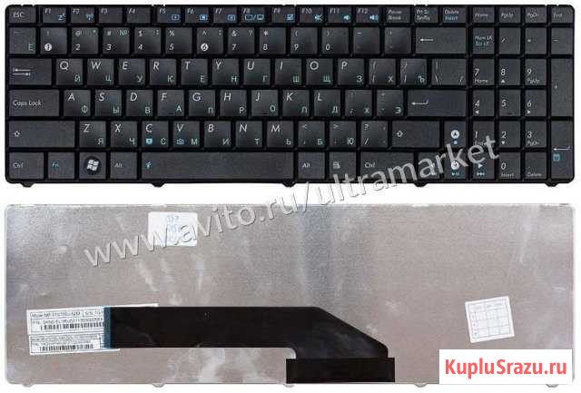 Клавиатура для ноутбука Asus K50 002178 Нальчик - изображение 1