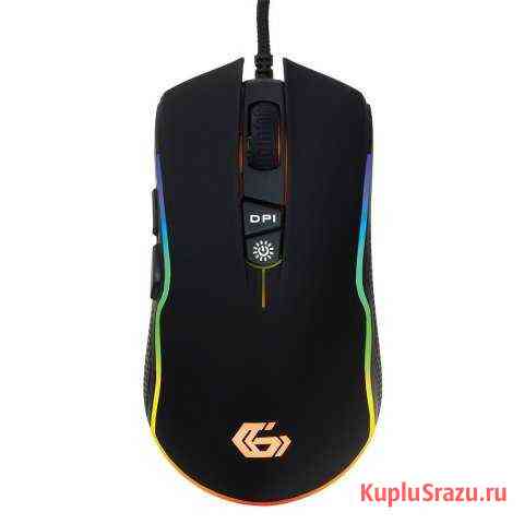 Мышь игровая Gembird MG-700, USB, черный, сенсор A Калининград