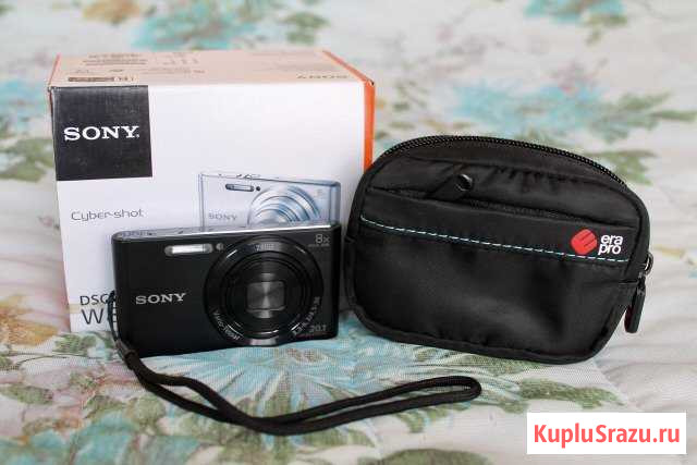 Цифровая фотокамера Sony Cyber-shot W830 black Калуга - изображение 1