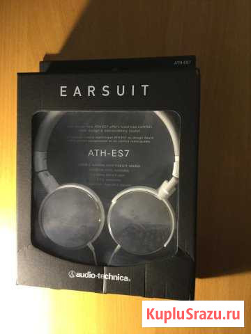 Наушники Audio-Technica ATH-ES7 Сыктывкар - изображение 1