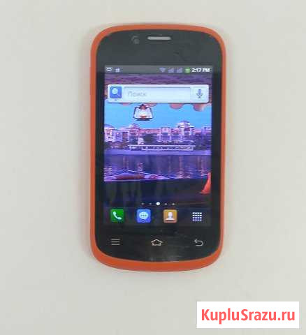 Мобильный телефон BQ BQS-3503, 2 sim, оранжевый Кострома - изображение 1