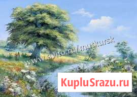Картины по номерам 50*40 Дуб У Реки Курск - изображение 1