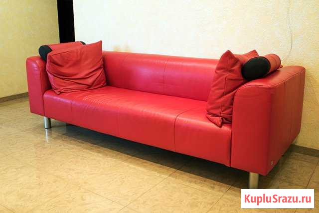 Красный диван Новосибирск - изображение 1