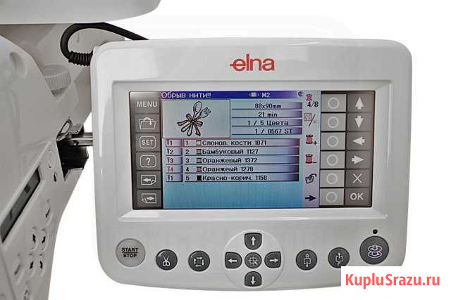 Профессиональная вышивальная машина Elna 9900 Новосибирск - изображение 1