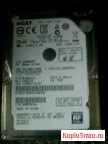 Hdd 1tb Бузулук - изображение 1