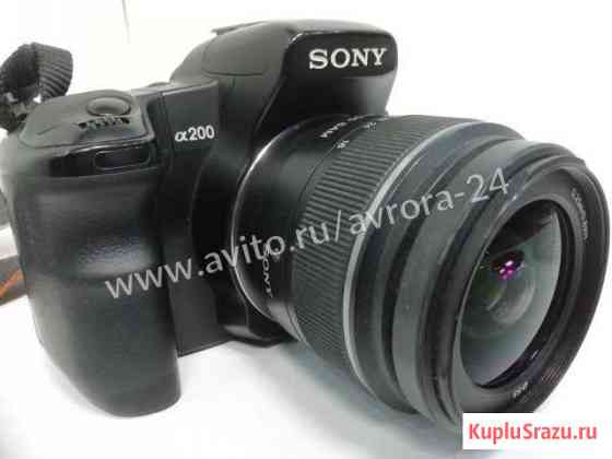 Фотоаппараты зеркальные Sony dslr-A200 Оренбург