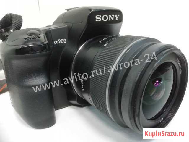 Фотоаппараты зеркальные Sony dslr-A200 Оренбург - изображение 1