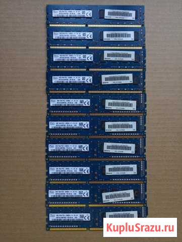 Оперативная память Hynix DDR3 4gb 1600mhz Пенза - изображение 1