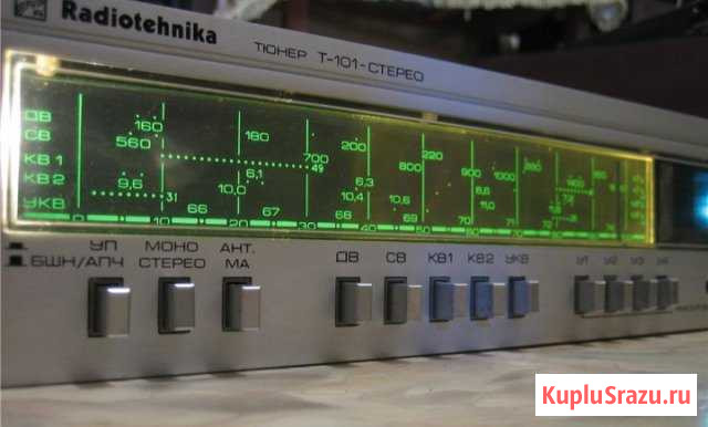 Тюнер Радиотехника Т-101 стерео СССР Соликамск - изображение 1