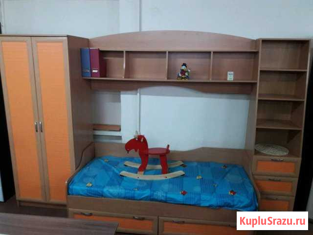 Комплект детской синей мебели Майма - изображение 1