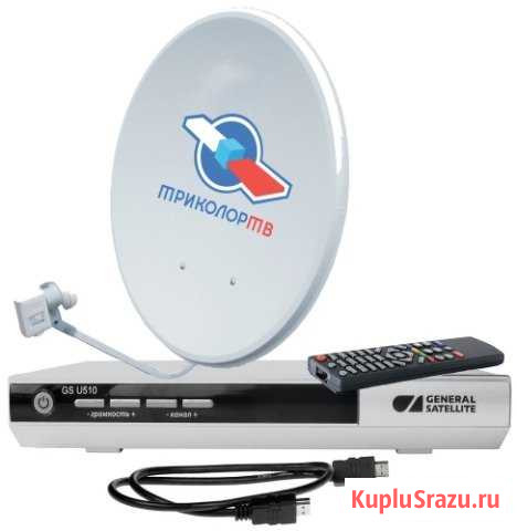 Ресивер Триколор Gs U 510 со смарт картой Касимов - изображение 1