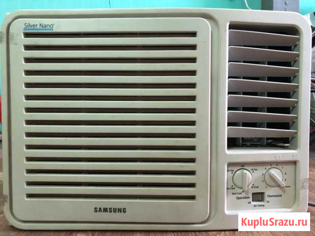 Кондиционер оконный SAMSUNG AW07P1A идеальное сост Самара - изображение 1