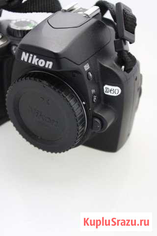 Фотоаппарат Nikon D60 body б/у Тольятти - изображение 1