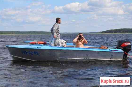 Лодка Прогресс-2М + мотор Tohatsu 50 лс Осташков