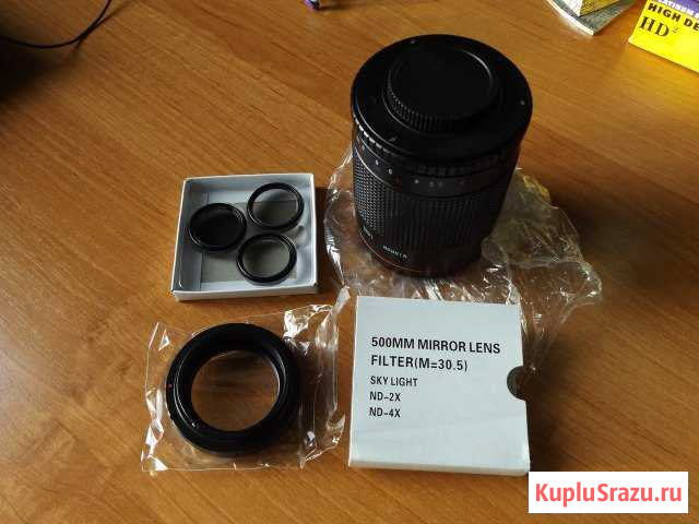 Объектив Kelda 500mm F/8 (новый) Тверь - изображение 1