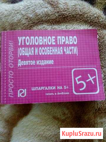 Шпаргалка по уголовному праву Ульяновск - изображение 1