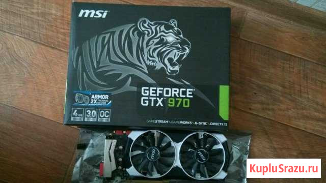 Видеокарта MSI GTX 970 4GB Ульяновск - изображение 1