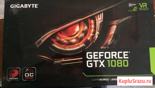 Gtx 1080 gigabyte Нижневартовск - изображение 1