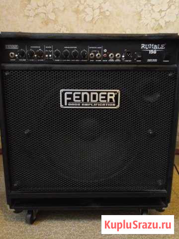 Басовый комбоусилитель/комбарь fender rumble 150 Чебоксары - изображение 1
