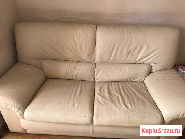 Кожаный диван Долгопрудный - изображение 1