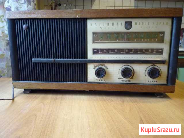 Ламповый радиоприемник National BL-220 (Япония) Наро-Фоминск - изображение 1