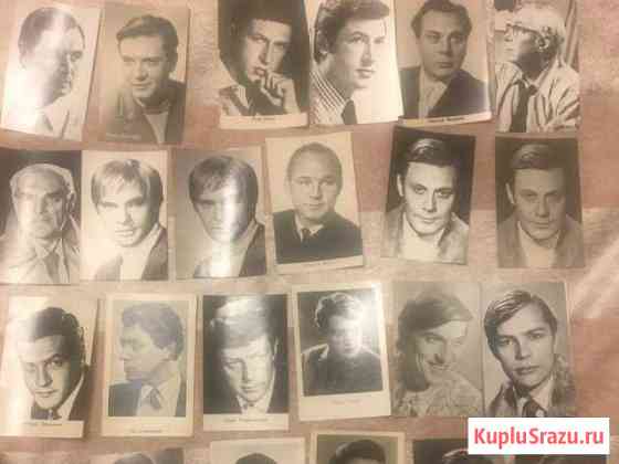 Открытки актеров кино Мосрентген