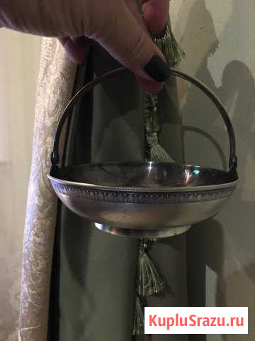 Сахарница мельхиоровая Дзержинский - изображение 1