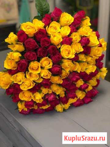 Букеты из 101 Розы Железнодорожный - изображение 1