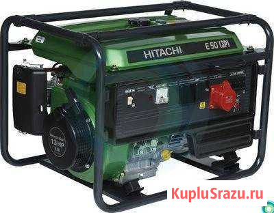 Бензиновый генератор hitachi E50 3P Щербинка - изображение 1
